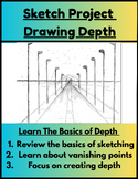 How To Draw Depth - Sketch/Drawing Projects - Art Lesson P