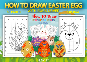 Preview of How To Draw Easter Egg With Book Cover