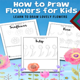 How To Draw Flowers For Kids