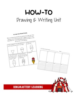 Preview of How-To Drawing & Writing Unit