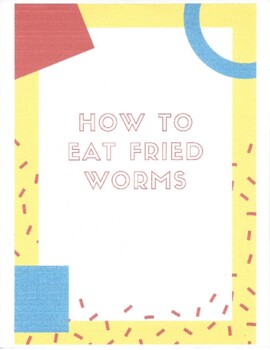 Preview of How To Eat Fried Worms Book Club