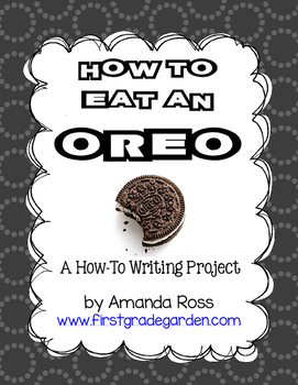 Preview of How To Eat an Oreo {Writing Project}
