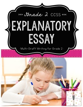 Preview of How-To Essay: Multi-Draft Explanatory Writing for Grade 2 (CCSS)