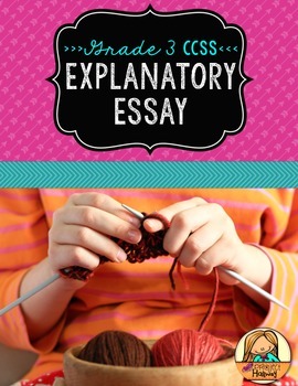 Preview of How-To Essay: Multi-Draft Explanatory Writing for Grade 3 (CCSS)