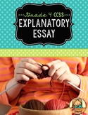 How-To Essay: Multi-Draft Explanatory Writing for Grade 4 (CCSS)