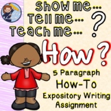 How-To Expository Writing Assignment