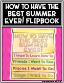 How To Have The Best Summer Ever Writing Flipbook Bucket L