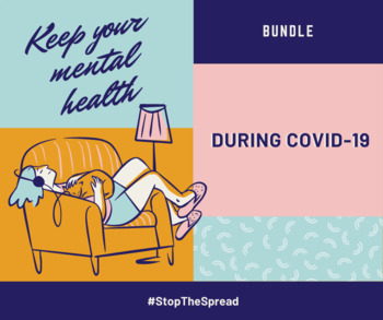 Preview of How To Keep Your Mental Health During COVID-19 Posters for Classroom