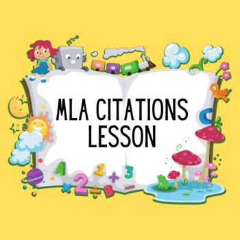 Preview of ELA 6-12 Editable PPT Lesson MLA Citations: How-To MLA Citations (Book) 
