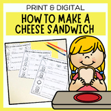 How To Make A Cheese Sandwich | Sequencing Worksheets & Di
