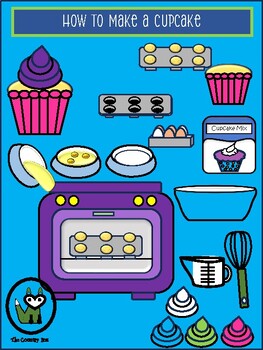 Preview of How To Make A Cupcake ENGAGING ACTIVITIES!