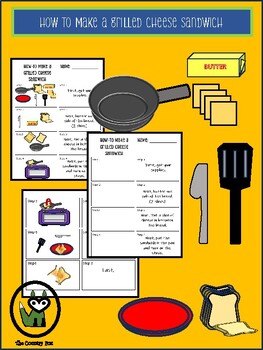 Preview of How To Make A Grilled Cheese Sandwich Kit!