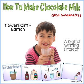 Preview of How To Make Chocolate Milk Writing PowerPoint™