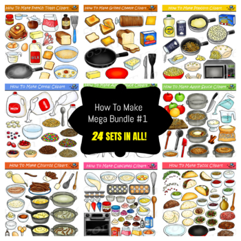 Preview of How To Make Foods Mega Bundle #1