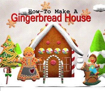 Preview of SMARTboard: How To Make Gingerbread Houses!