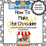How To Make Hot Chocolate Emergent Reader Book AND Retelli