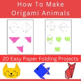 How To Make Origami Animals - 20 Easy Paper Folding Projec