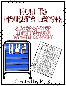 Preview of How To Measure Length - A Writing Activity