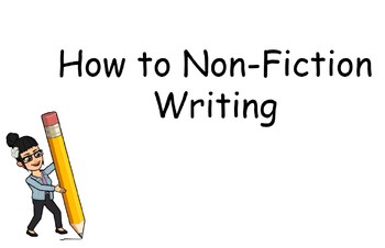 Preview of How- To Non Fiction Writing
