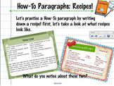 How-To Paragraph Writing