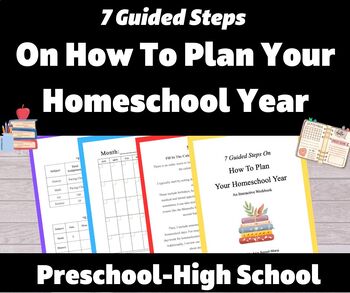 Preview of How To Plan Your Homeschool Year | Homeschool Schedule Planner