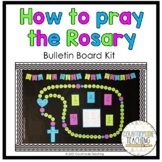 How To Pray The Rosary Bulletin Board Kit - Catholic Resource