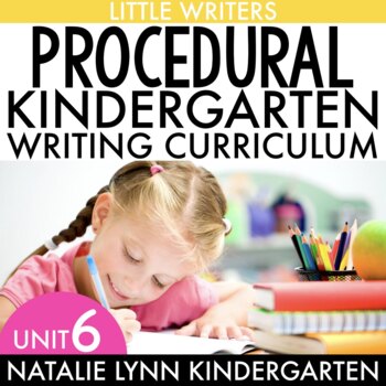 Preview of How To Procedural Writing Unit Kindergarten Writing Curriculum 
