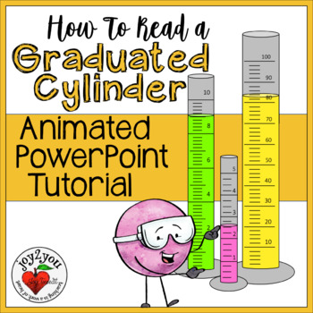 Preview of GRADUATED CYLINDERS PowerPoint Liquid Measurement
