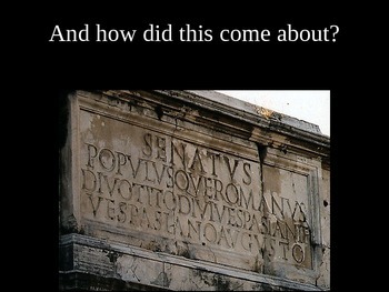 Preview of How To Read a Roman Arch and the Latin Words on It