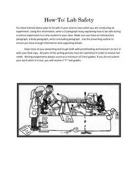 Preview of How-To Science Lab Safety Project