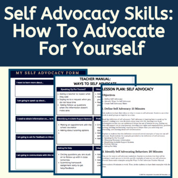 advocate for yourself