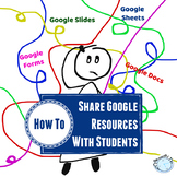 How To Share Google Resources With Your Students - Distanc