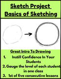 How To Sketch - The Basics of Sketching Art Lesson Plan