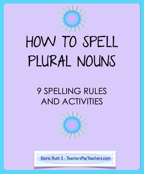 Preview of How To Spell Plural Nouns