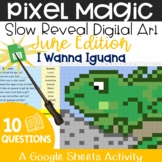 I Wanna Iguana - A Pixel Art Activity