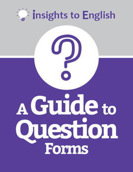 Preview of How To Teach QUESTION FORMS - Video Guide