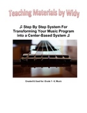 How To Transform Your K-6 Music Classroom To A Center-Base