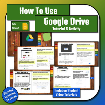 Preview of How To Use Google Drive Activity For Students Distance Learning