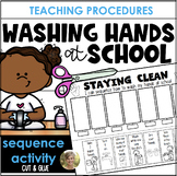 Washing Hands Bathroom Sequencing Teaching Procedures & Ex