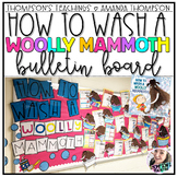 How To Wash a Woolly Mammoth Bulletin Board Kit