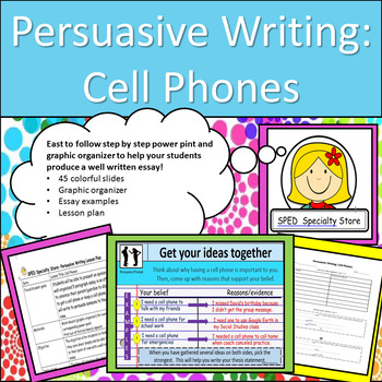 Preview of How To Write A  5 Paragraph Persuasive Essay with an Easy to use PowerPoint