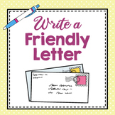 How To Write A Friendly Letter | Friendly Letter Writing Template