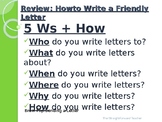How To Write a Friendly Letter