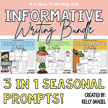 Preview of Informative Writing: How-To Writing BUNDLE