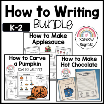 Preview of How To Writing Bundle Fall and Winter