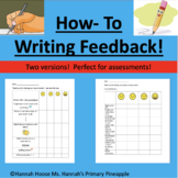 How To Writing Feedback and Assessment