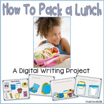 Preview of How To Pack a Lunch Writing Google Slides™