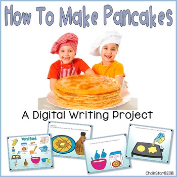 Preview of How To Make Pancakes Writing Google Slides™