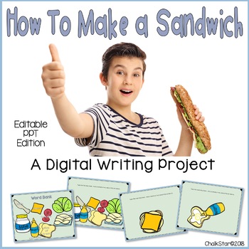 Preview of How To Writing Make a Sandwich PowerPoint™