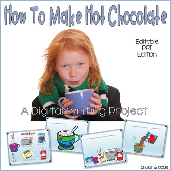 Preview of How To Make Hot Chocolate PowerPoint™ Writing